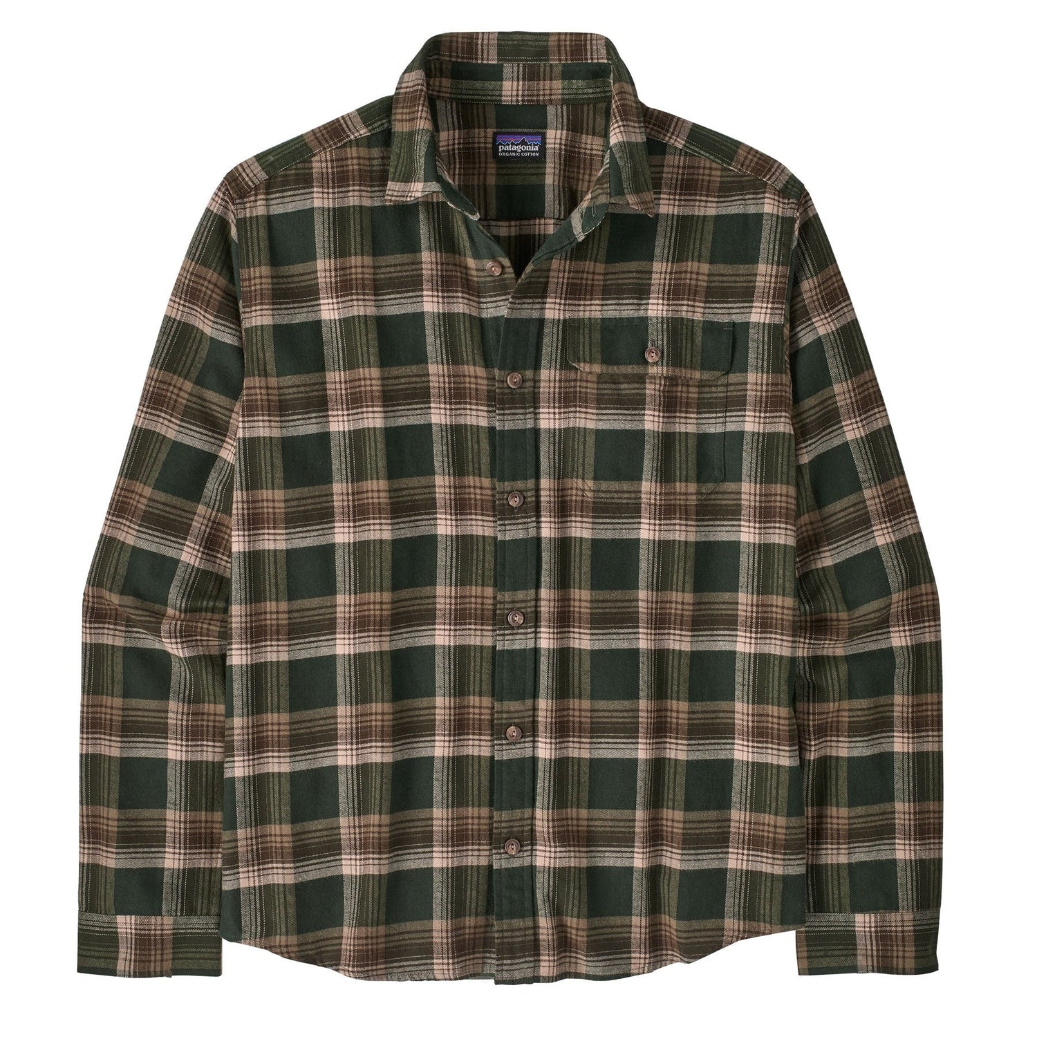 Men's Long Sleeve Lightweight Fjord Flannel Shirt