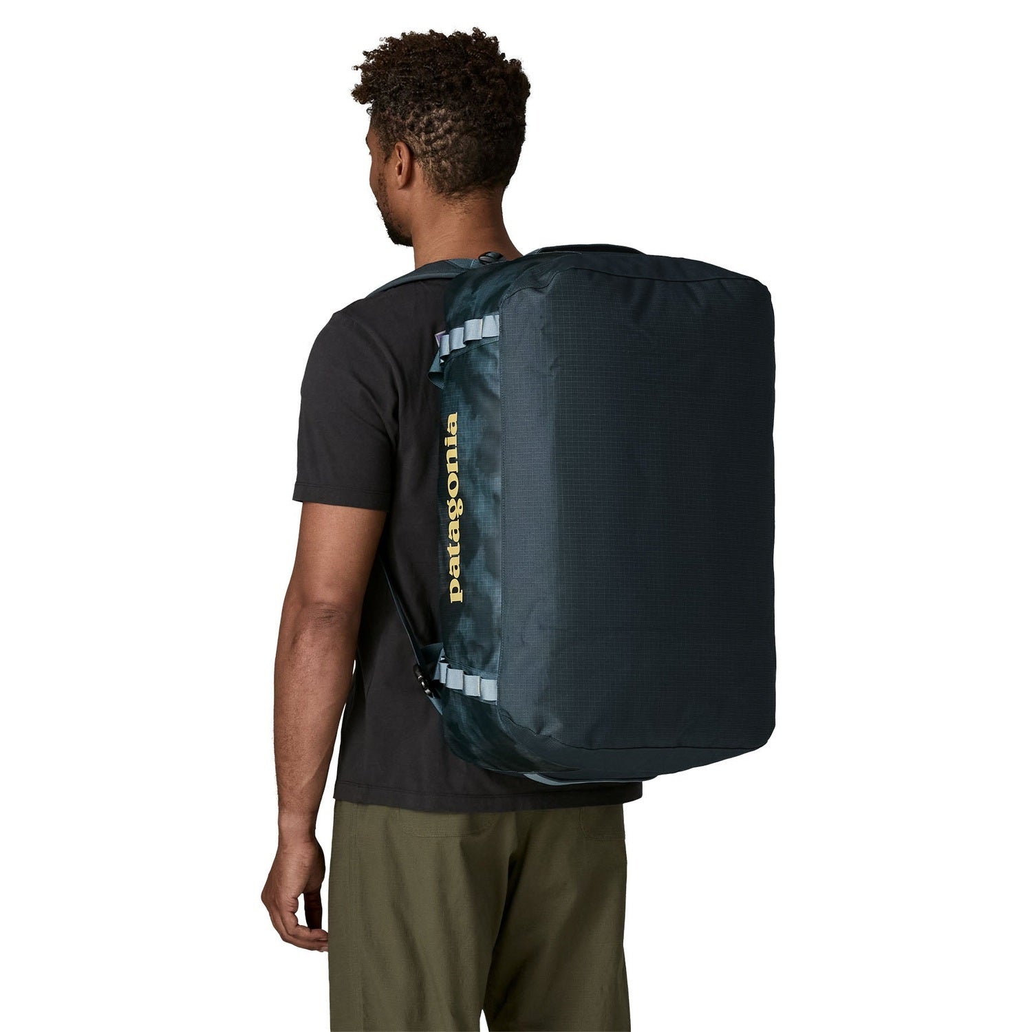 patagonia duffel bag 55l black Hole Constructed from Patagonias signature Black Hole fabric Patagonia - Black Hole Duffel