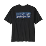 Patagonia 01. MENS APPAREL - MENS T-SHIRTS - MENS T-SHIRT SS Men's Boardshort Logo Pocket Responsibili-Tee INBK INK BLACK
