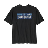 Patagonia 01. MENS APPAREL - MENS T-SHIRTS - MENS T-SHIRT SS Men's Boardshort Logo Pocket Responsibili-Tee INBK INK BLACK