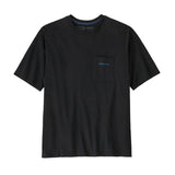 Patagonia 01. MENS APPAREL - MENS T-SHIRTS - MENS T-SHIRT SS Men's Boardshort Logo Pocket Responsibili-Tee INBK INK BLACK