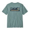 Patagonia 01. MENS APPAREL - MENS T-SHIRTS - MENS T-SHIRT SS Men's Boardshort Logo Pocket Responsibili-Tee BLSG BLUE SAGE