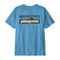 Patagonia 01. MENS APPAREL - MENS T-SHIRTS - MENS T-SHIRT SS Men's P-6 Logo T-Shirt SHRB SHORE BLUE