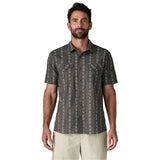 Patagonia 01. MENS APPAREL - MENS SS SHIRTS - MENS SS BUTTON UP Men's Go-To Western Shirt LLFO LOWLANDS| FORGE GREY