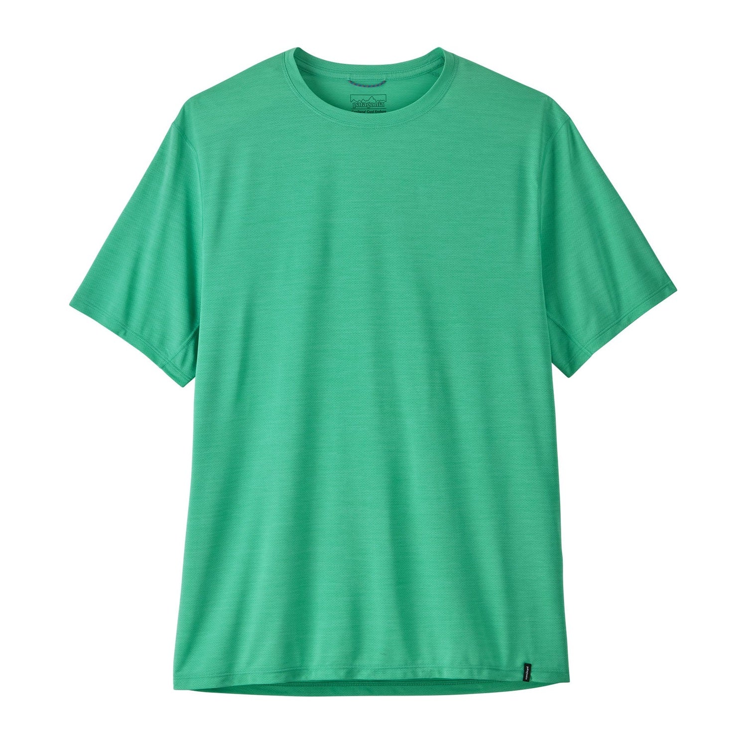 Patagonia 01. MENS APPAREL - MENS SS SHIRTS - MENS SS ACTIVE Men's Capilene® Cool Ultra Shirt AQSX AQUA STONE - LIGHT AQUA STONE X-DYE