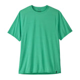 Patagonia 01. MENS APPAREL - MENS SS SHIRTS - MENS SS ACTIVE Men's Capilene® Cool Ultra Shirt AQSX AQUA STONE - LIGHT AQUA STONE X-DYE