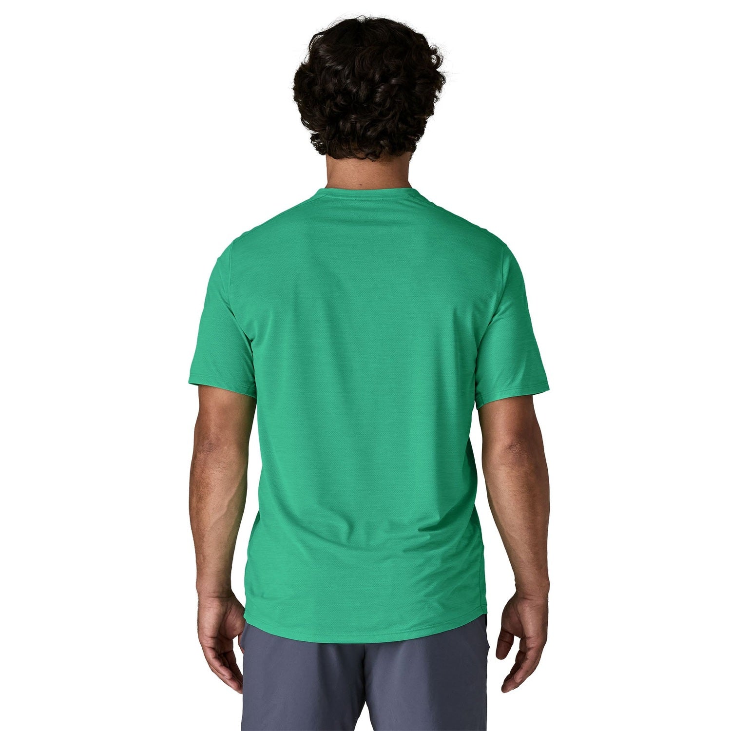Patagonia 01. MENS APPAREL - MENS SS SHIRTS - MENS SS ACTIVE Men's Capilene® Cool Ultra Shirt AQSX AQUA STONE - LIGHT AQUA STONE X-DYE