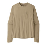 Patagonia 01. MENS APPAREL - MENS LS SHIRTS - MENS LS ACTIVE Men's Long Sleeve Capilene® Cool Sun Shirt SDLX SEABIRD GREY - LIGHT SEABIRD GREY X-DYE