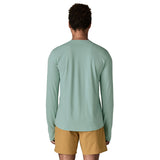 Patagonia 01. MENS APPAREL - MENS LS SHIRTS - MENS LS ACTIVE Men's Long Sleeve Capilene® Cool Sun Shirt TBIX THERMAL BLUE - THIN ICE X-DYE