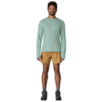 Patagonia 01. MENS APPAREL - MENS LS SHIRTS - MENS LS ACTIVE Men's Long Sleeve Capilene® Cool Sun Shirt TBIX THERMAL BLUE - THIN ICE X-DYE