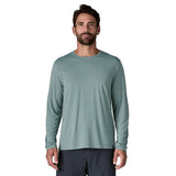 Patagonia 01. MENS APPAREL - MENS LS SHIRTS - MENS LS ACTIVE Men's Long-Sleeve Capilene® Cool Daily Shirt BSLX BLUE SAGE - LIGHT BLUE SAGE X-DYE