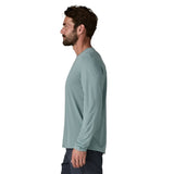 Patagonia 01. MENS APPAREL - MENS LS SHIRTS - MENS LS ACTIVE Men's Long-Sleeve Capilene® Cool Daily Shirt BSLX BLUE SAGE - LIGHT BLUE SAGE X-DYE