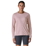 Patagonia 02. WOMENS APPAREL - WOMENS LS SHIRTS - WOMENS LS ACTIVE Women's Long Sleeve Capilene® Cool Daily Shirt QVLT QUIET VIOLET