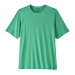 Patagonia 01. MENS APPAREL - MENS SS SHIRTS - MENS SS ACTIVE Men's Capilene® Cool Daily Shirt AQSX AQUA STONE - LIGHT AQUA STONE X-DYE