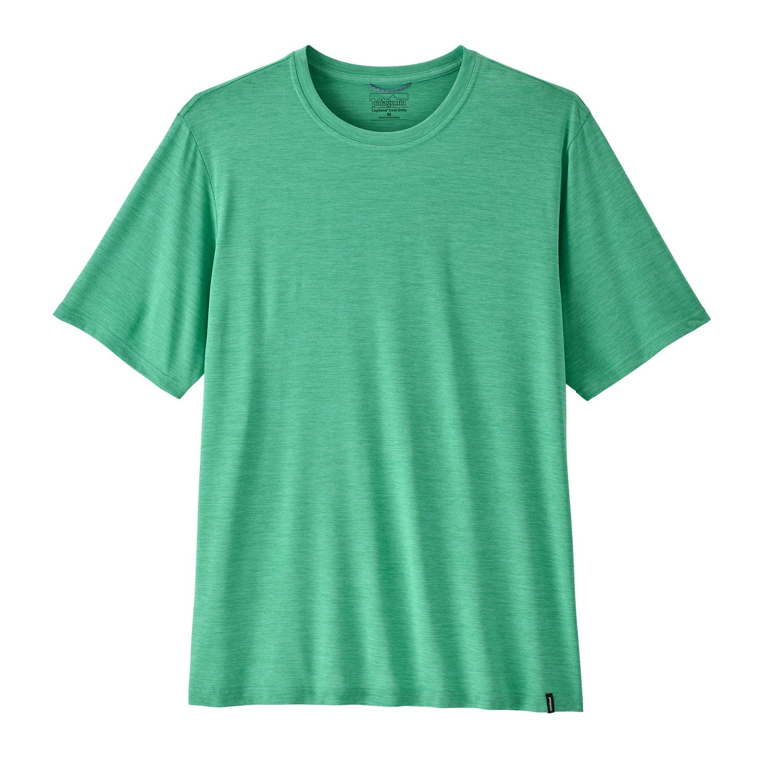 Patagonia 01. MENS APPAREL - MENS SS SHIRTS - MENS SS ACTIVE Men's Capilene® Cool Daily Shirt AQSX AQUA STONE - LIGHT AQUA STONE X-DYE