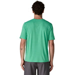 Patagonia 01. MENS APPAREL - MENS SS SHIRTS - MENS SS ACTIVE Men's Capilene® Cool Daily Shirt AQSX AQUA STONE - LIGHT AQUA STONE X-DYE
