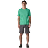Patagonia 01. MENS APPAREL - MENS SS SHIRTS - MENS SS ACTIVE Men's Capilene® Cool Daily Shirt AQSX AQUA STONE - LIGHT AQUA STONE X-DYE