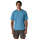 Patagonia 01. MENS APPAREL - MENS SS SHIRTS - MENS SS ACTIVE Men's Capilene® Cool Daily Shirt SHRX SHORE BLUE - LIGHT SHORE BLUE X-DYE