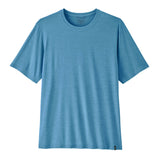 Patagonia 01. MENS APPAREL - MENS SS SHIRTS - MENS SS ACTIVE Men's Capilene® Cool Daily Shirt SHRX SHORE BLUE - LIGHT SHORE BLUE X-DYE