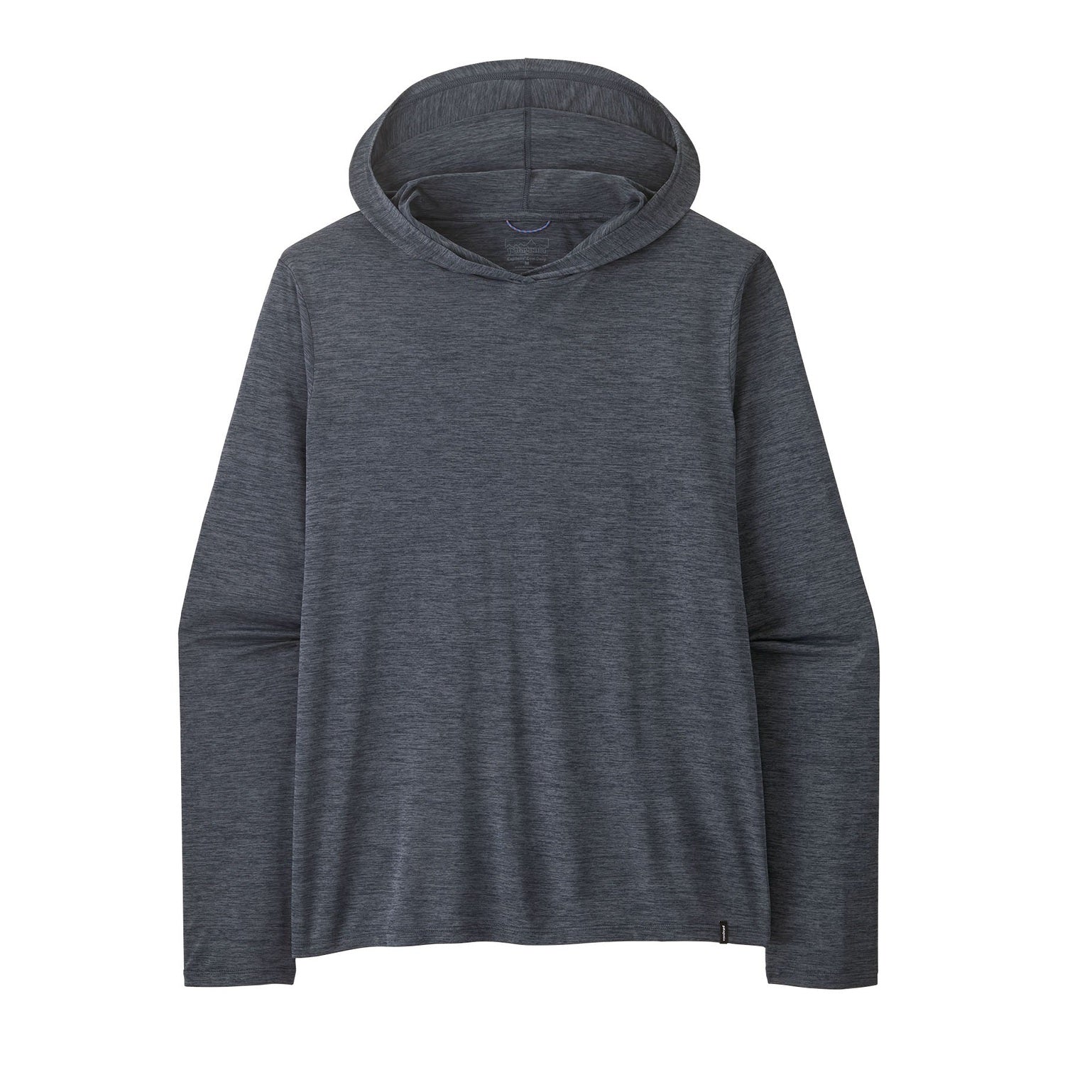 Patagonia 01. MENS APPAREL - MENS LS SHIRTS - MENS LS HOODY Men's Capilene® Cool Daily Hoody SBLX SMOLDER BLUE - LIGHT SMOLDER BLUE X-DYE (S26)