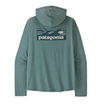 Patagonia 01. MENS APPAREL - MENS LS SHIRTS - MENS LS HOODY Men's Capilene® Cool Daily Hoody | Boardshort Logo BSLX BLUE SAGE - LIGHT BLUE SAGE X-DYE