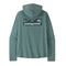 Patagonia 01. MENS APPAREL - MENS LS SHIRTS - MENS LS HOODY Men's Capilene® Cool Daily Hoody | Boardshort Logo BSLX BLUE SAGE - LIGHT BLUE SAGE X-DYE