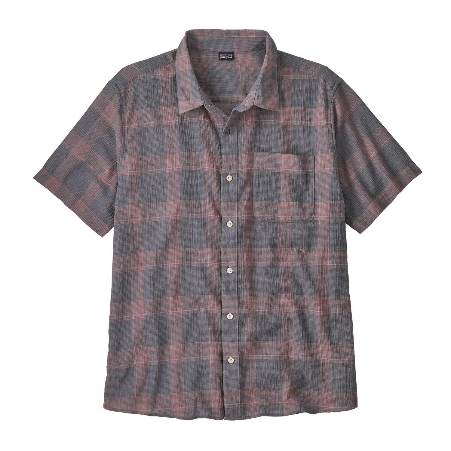 Patagonia 01. MENS APPAREL - MENS SS SHIRTS - MENS SS BUTTON UP Men's A/C Button-Up Shirt HYSG HARMONY| BLUE SAGE