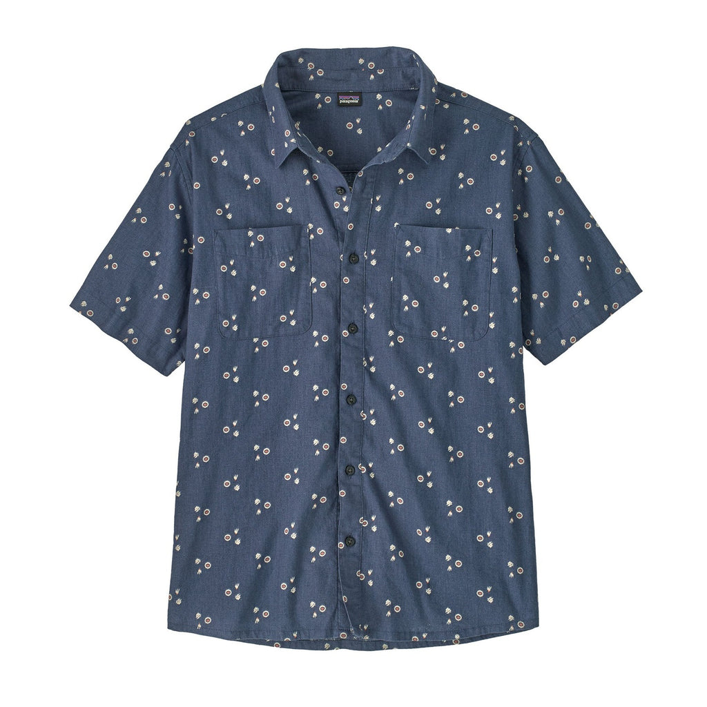 Men’s Back Step Shirt Patagonia - BQDO BOUQUET| DOLOMITE