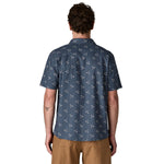 Patagonia 01. MENS APPAREL - MENS SS SHIRTS - MENS SS BUTTON UP Men's Back Step Shirt BQDO BOUQUET| DOLOMITE BLUE