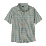 Patagonia 01. MENS APPAREL - MENS SS SHIRTS - MENS SS BUTTON UP Men's Back Step Shirt SLSG STROLL| BLUE SAGE