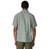 Patagonia 01. MENS APPAREL - MENS SS SHIRTS - MENS SS BUTTON UP Men's Back Step Shirt SLSG STROLL| BLUE SAGE