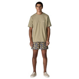 Patagonia 01. MENS APPAREL - MENS SHORTS - MENS SHORTS ACTIVE Men's Baggies Shorts - 5in JGDO JAGUAR GEO| DOLOMITE BLUE