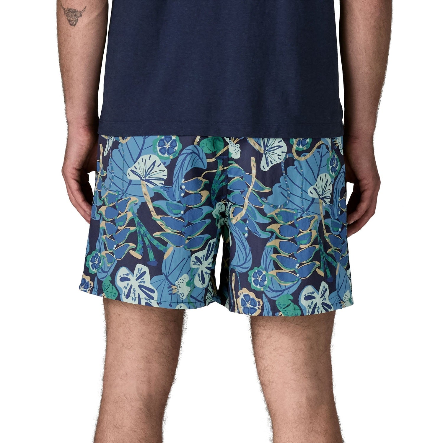 Patagonia 01. MENS APPAREL - MENS SHORTS - MENS SHORTS ACTIVE Men's Baggies Shorts - 5in TCLN TROPICLIMB| NEW NAVY