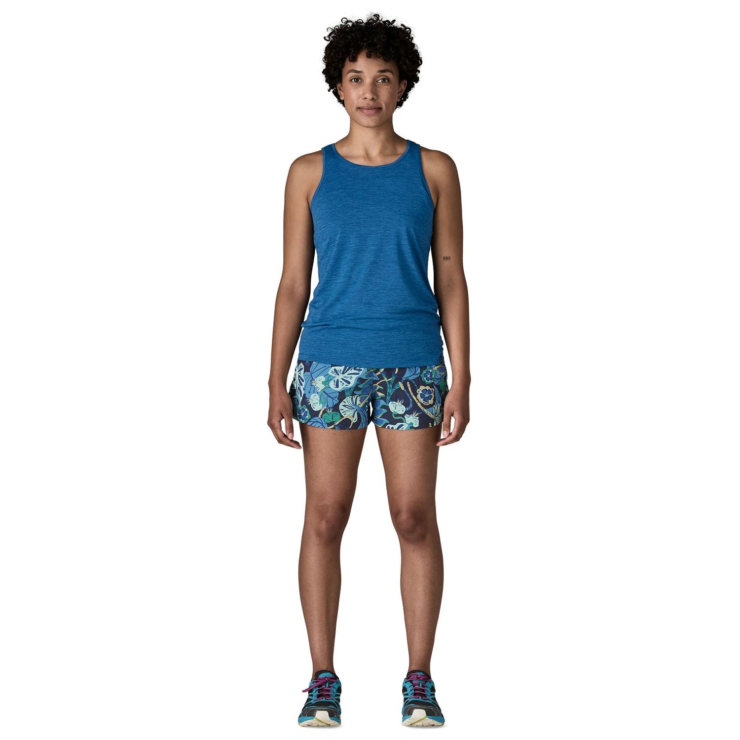 Patagonia 02. WOMENS APPAREL - WOMENS SHORTS - WOMENS SHORTS ACTIVE Women's Barely Baggies Shorts - 2 1/2 in TCLN TROPICLIMB| NEW NAVY