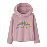 Patagonia 03. KIDS|BABY - BABY - BABY TOPS Baby Capilene® Silkweight UPF Hoody FSQV FITZ ROY SUPERBLOOM| QUIET VIOLET