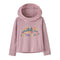 Patagonia 03. KIDS|BABY - BABY - BABY TOPS Baby Capilene® Silkweight UPF Hoody FSQV FITZ ROY SUPERBLOOM| QUIET VIOLET