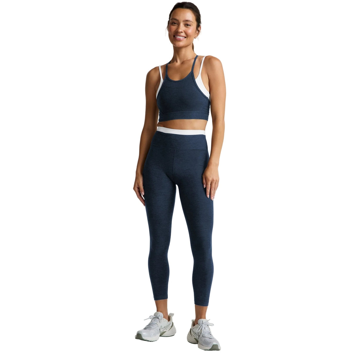 Women’s Spacedye Layered High Waisted Midi Leggings Beyond