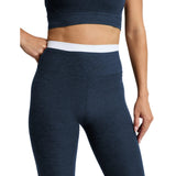 Women's Spacedye Layered High Waisted Midi Leggings