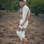 DARLIN' 02. WOMENS APPAREL - WOMENS PANTS - WOMENS PANTS LOUNGE Women's Wild Horses Sweatpant CREME