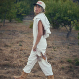 DARLIN' 02. WOMENS APPAREL - WOMENS PANTS - WOMENS PANTS LOUNGE Women's Wild Horses Sweatpant CREME