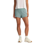Free Fly Apparel 02. WOMENS APPAREL - WOMENS SHORTS - WOMENS SHORTS ACTIVE Women's Bamboo-Lined Active Breeze Short - 3" OCEAN MIST