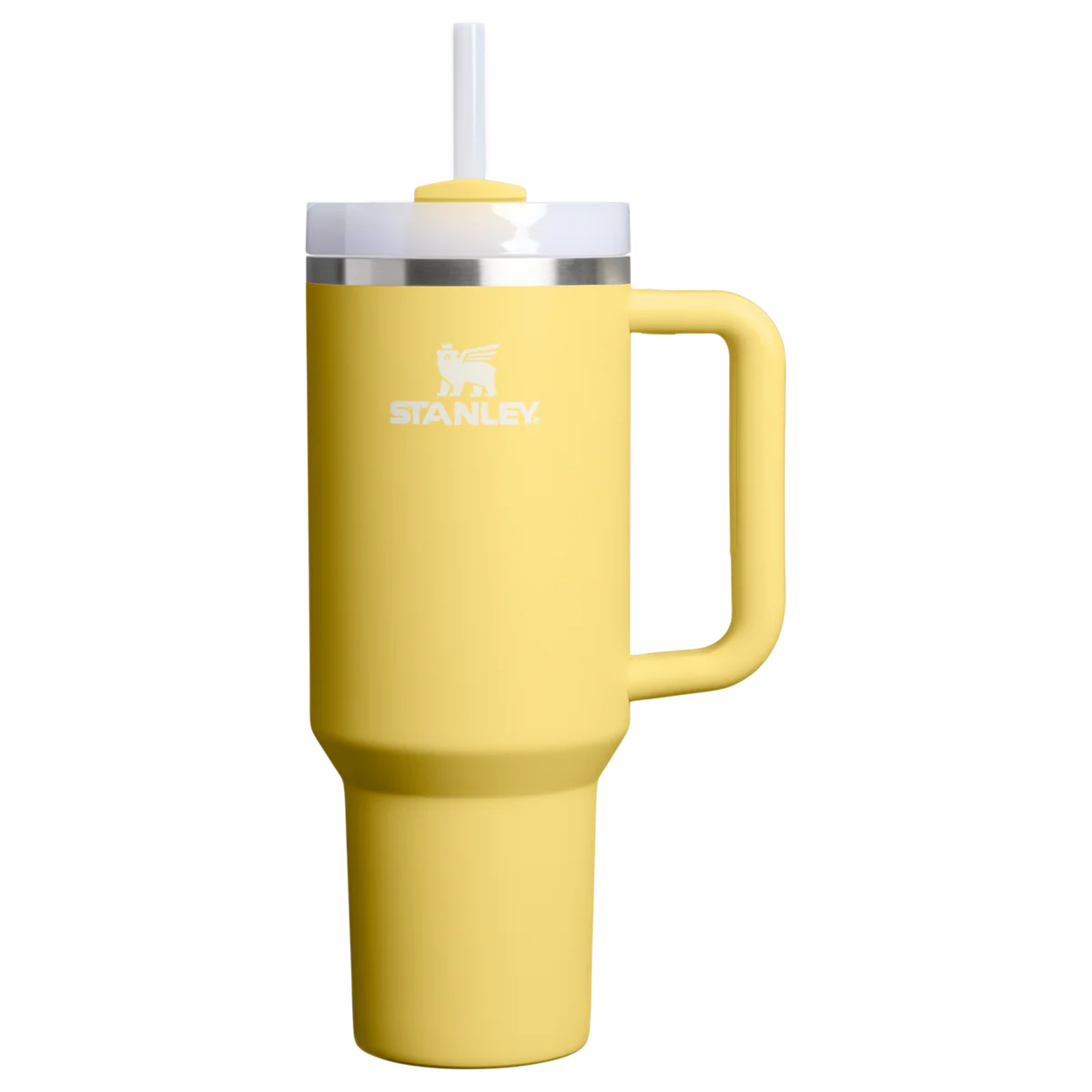 Stanley 08. DRINKWARE - WATER BOTTLES - WATER BOTTLES The Quencher H2.0 Flowstate Tumbler 40 oz DAFFODIL