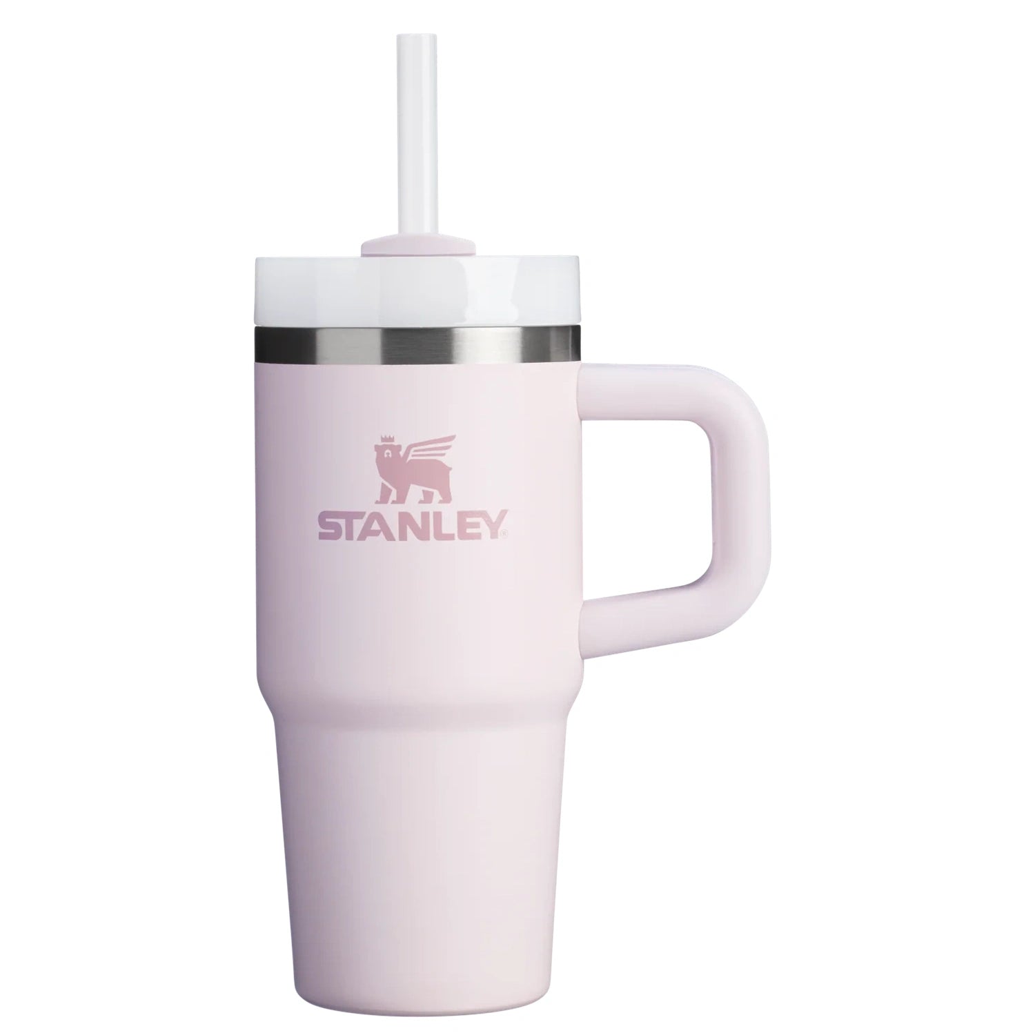 Stanley 08. DRINKWARE - WATER BOTTLES - WATER BOTTLES The Quencher H2.0 Flowstate Tumbler 14 oz ROSE QUARTZ 2.0