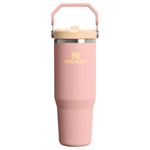 Stanley 08. DRINKWARE - WATER BOTTLES - WATER BOTTLES The Iceflow Flip Straw 2.0 Tumbler 30 oz PEACH ROSE