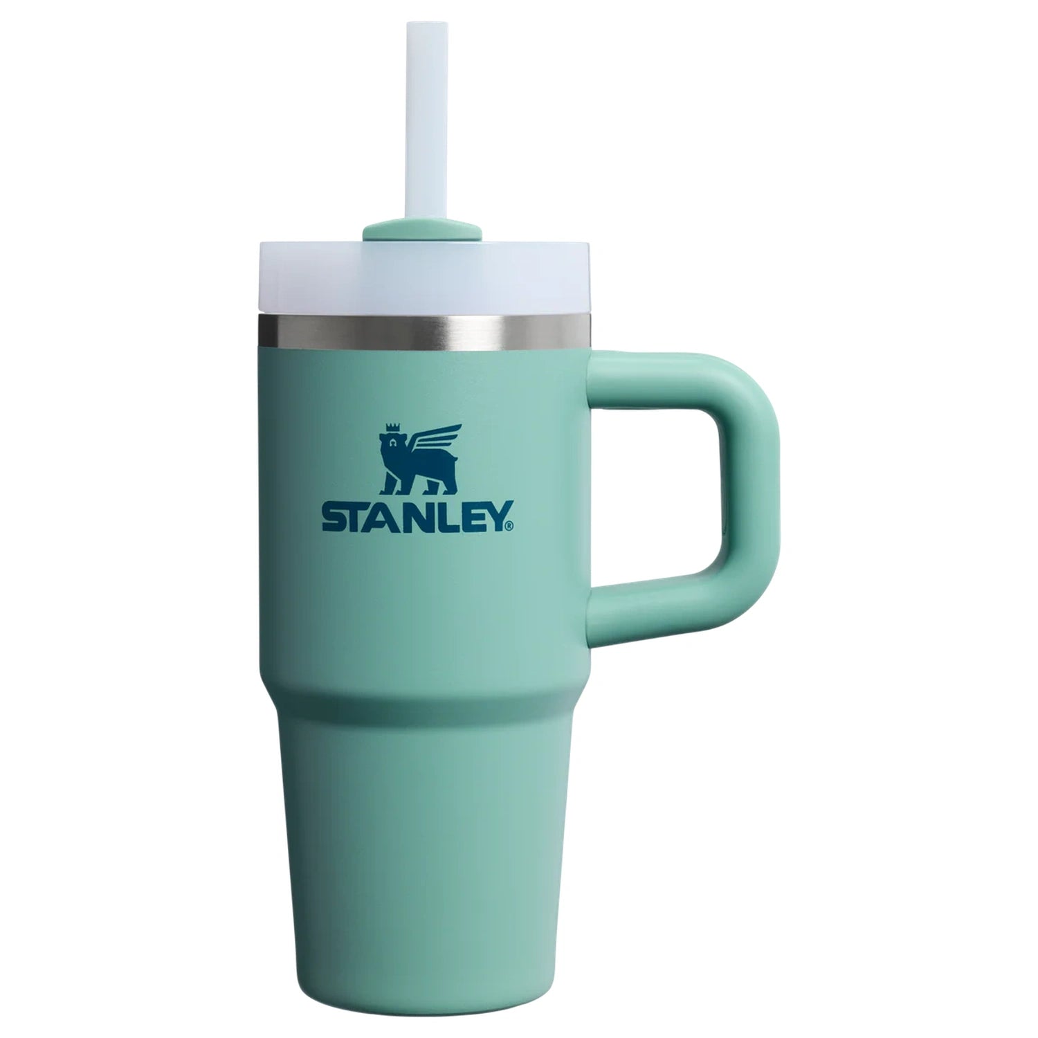 Stanley 08. DRINKWARE - WATER BOTTLES - WATER BOTTLES The Quencher H2.0 Flowstate Tumbler 14 oz SPRING GREEN