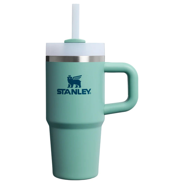 The Quencher H2.O FlowState Tumbler with Handle & Straw | 14 oz Spring Green