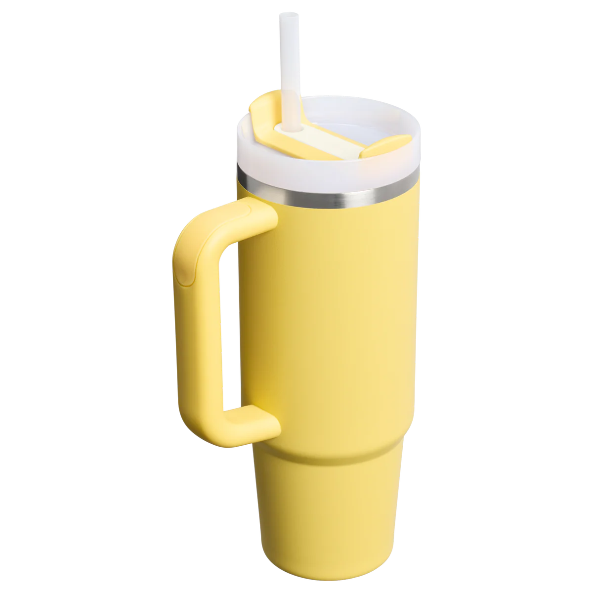 Stanley 08. DRINKWARE - WATER BOTTLES - WATER BOTTLES The Quencher H2.0 Flowstate Tumbler 30 oz DAFFODIL