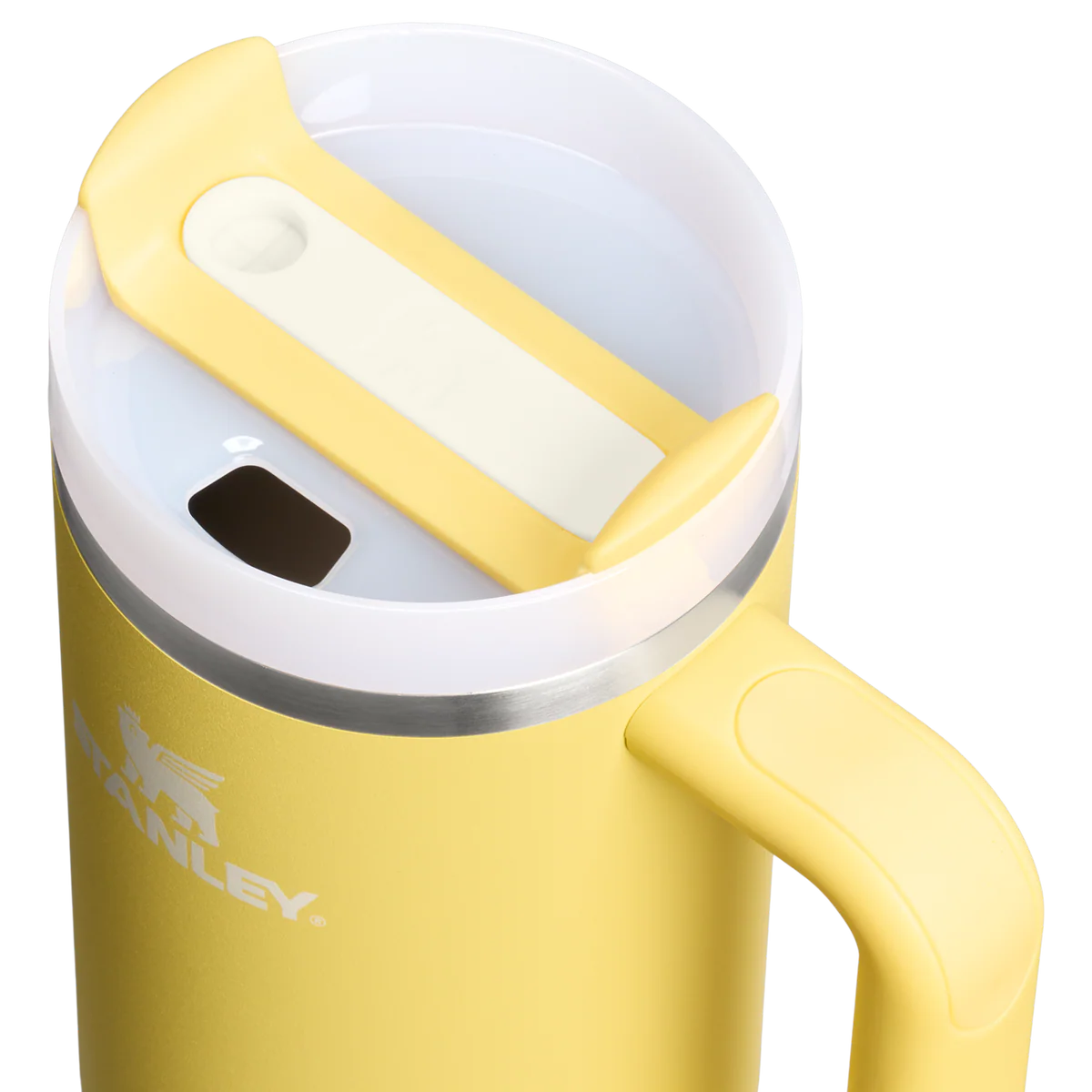 Stanley 08. DRINKWARE - WATER BOTTLES - WATER BOTTLES The Quencher H2.0 Flowstate Tumbler 30 oz DAFFODIL