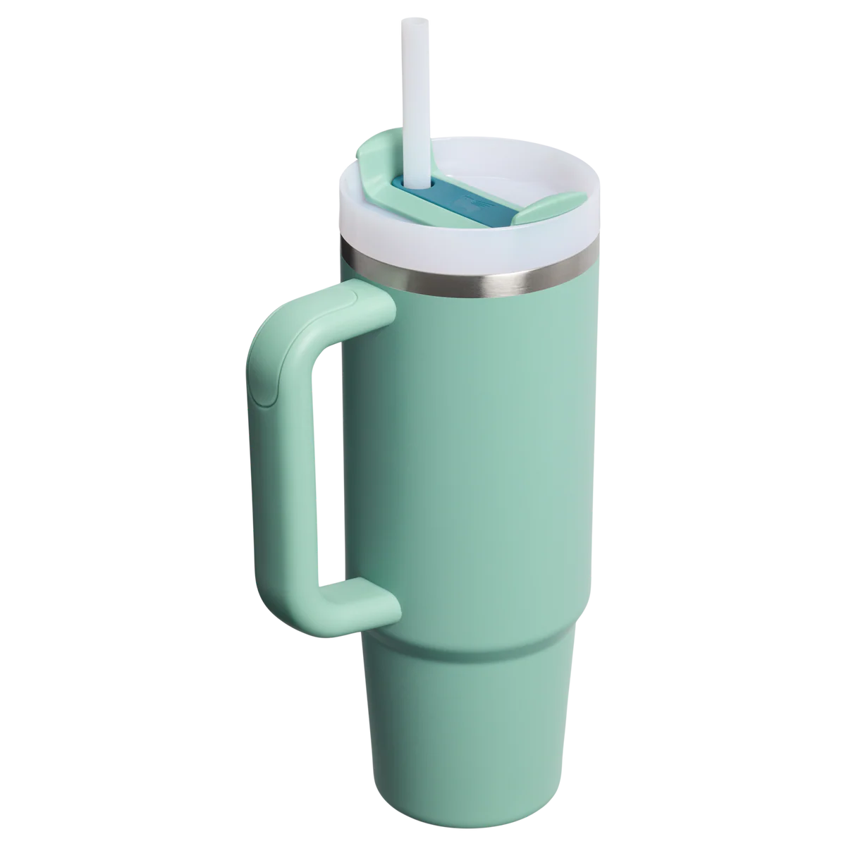 Stanley 08. DRINKWARE - WATER BOTTLES - WATER BOTTLES The Quencher H2.0 Flowstate Tumbler 30 oz SPRING GREEN