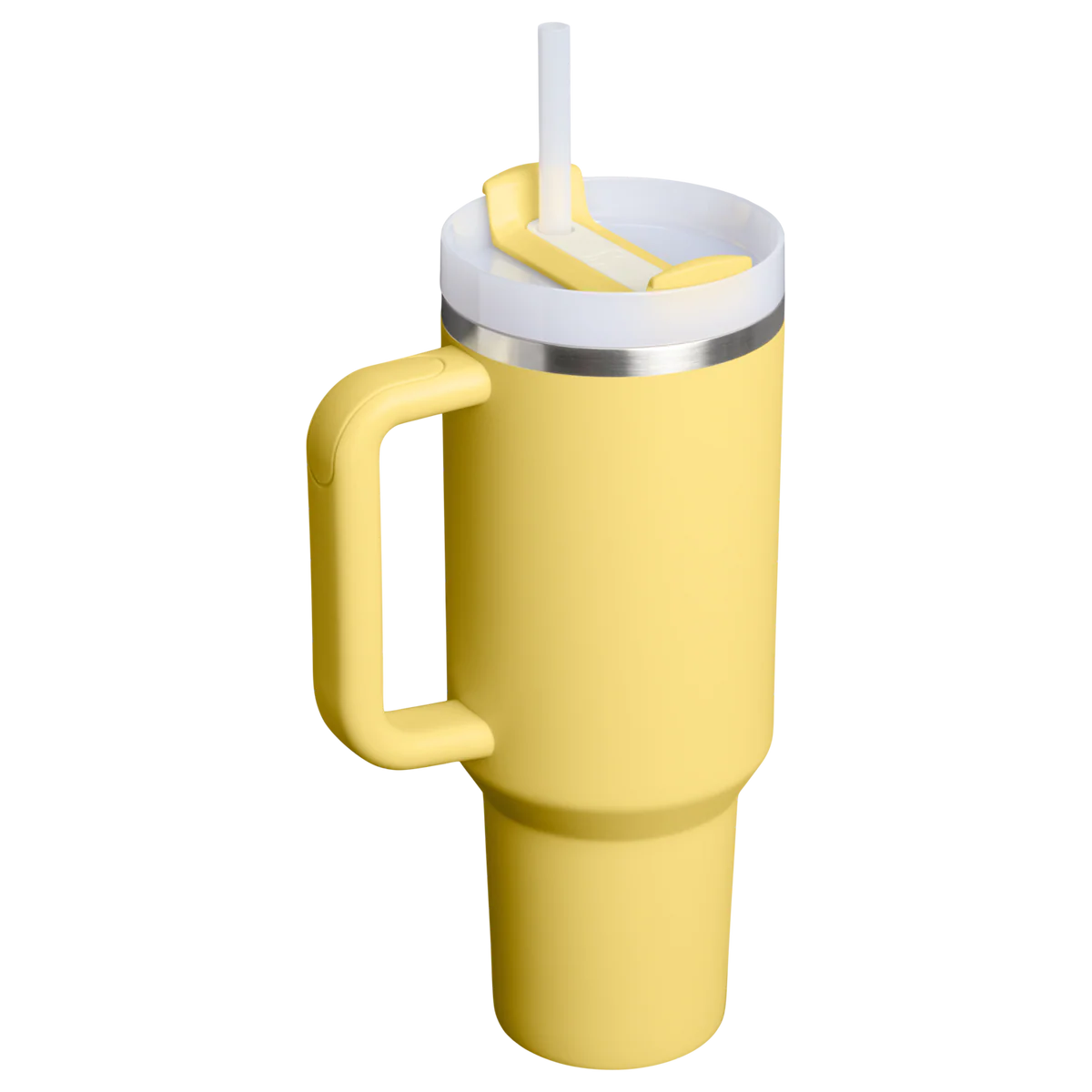 Stanley 08. DRINKWARE - WATER BOTTLES - WATER BOTTLES The Quencher H2.0 Flowstate Tumbler 40 oz DAFFODIL